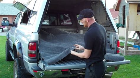 Mounting the screen in this position allows for a neat install, also the. . How to install carpet in camper shell